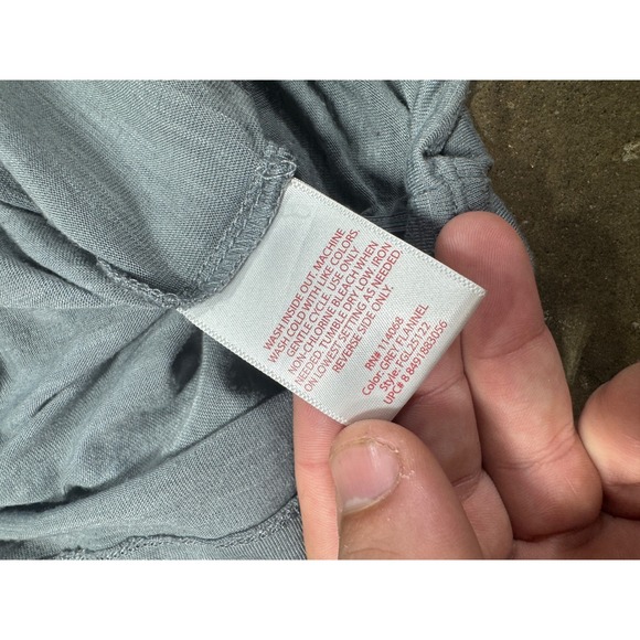 Faded Glory Women XXL 20 Gray Lace Back Ruched T-Shirt Silver Glitter Y2K Top - Picture 3 of 10